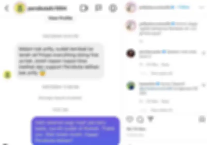 Percakapan Prilly dengan Persikota
