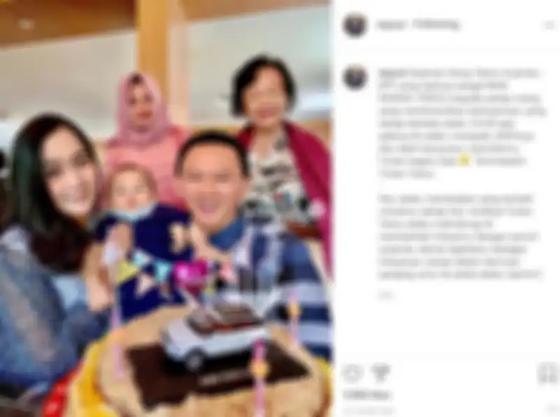 Ibunda Puput juga ikut rayakan ulang tahun Ahok