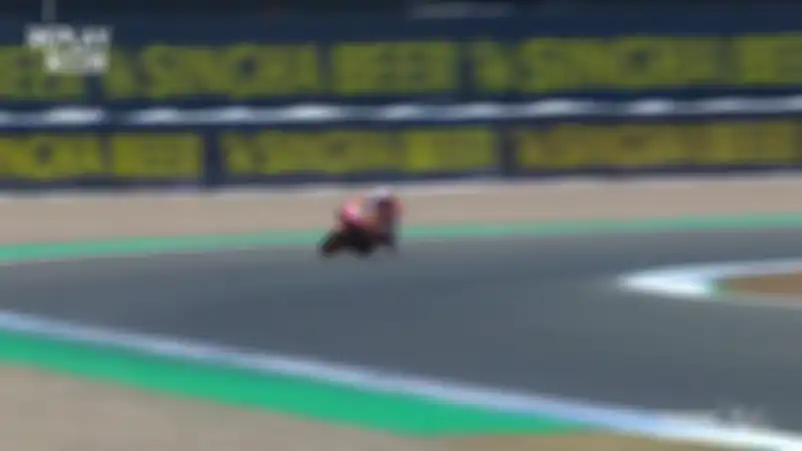 Marc Marquez hampir terjatuh di tikungan 4 MotoGP Spanyol 2020