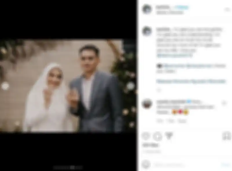 Foto pernikahan Ikke Nurjannah
