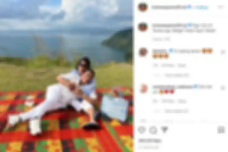 Hotman Paris dan istrinya Agustianne Marbun