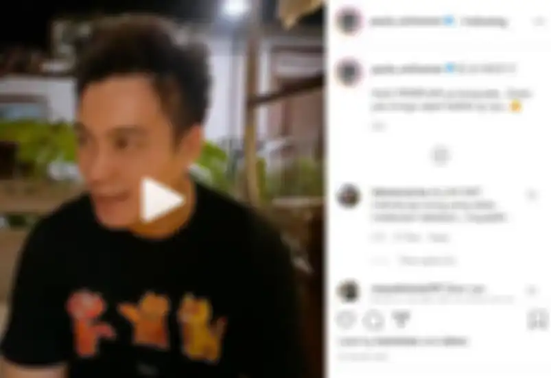 Baim Wong klarifikasi soal Instagramnya yang diretas melalui instagram sang istri