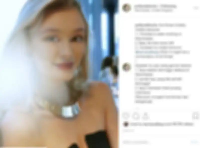 Polly mengakui pipinya kini lebih berisi