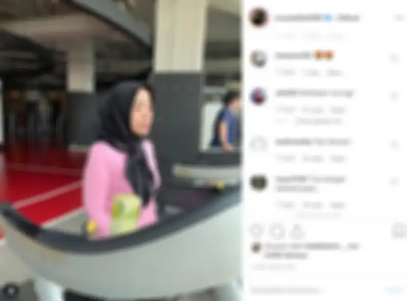 Wajah Muzdalifah yang jadi sorotan warganet