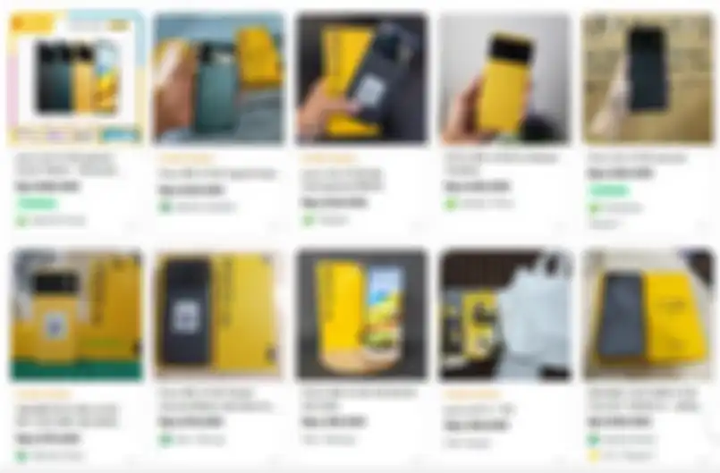 Harga HP second POCO M5 4/128GB di Tokopedia