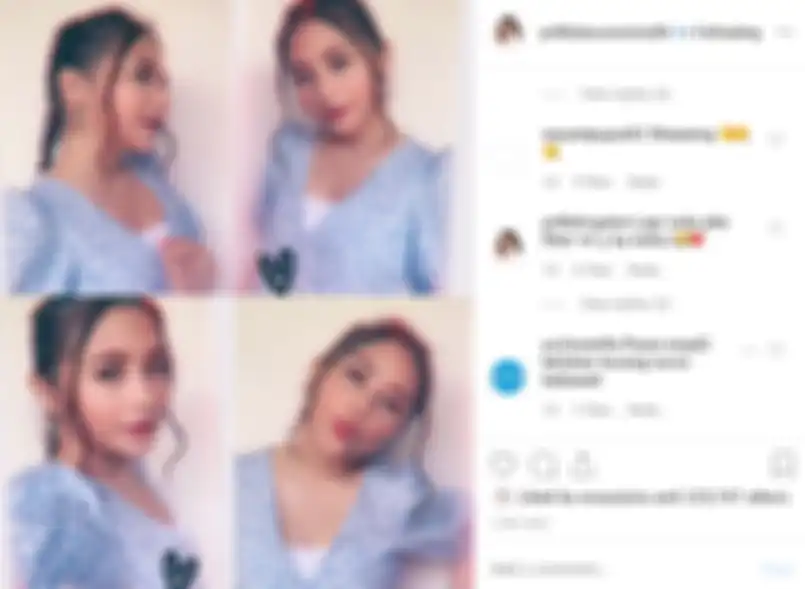Tangkapan instagram Prilly Latuconsina