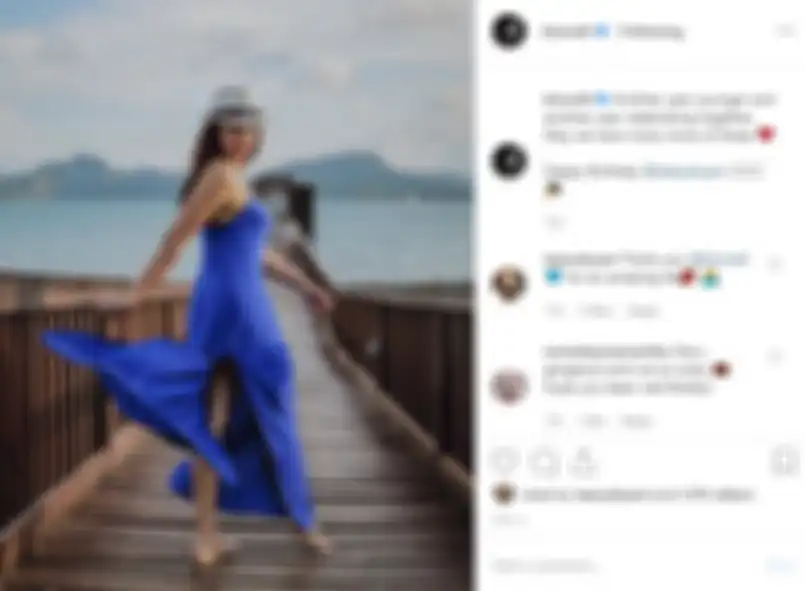 Bobby Tonelli ucapkan selamat ulang tahun untuk Tata Cahyani di laman Instagramnya