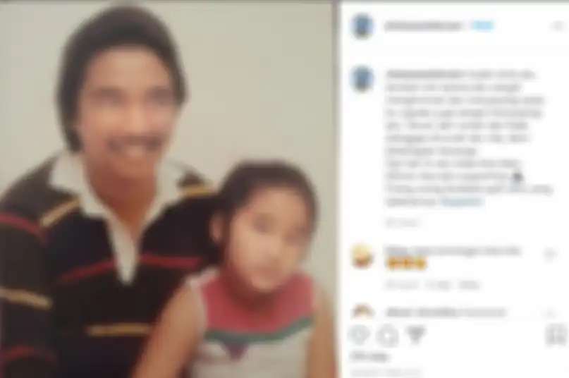 Unggahan foto Instagram anak kandung Hotma Sitompul