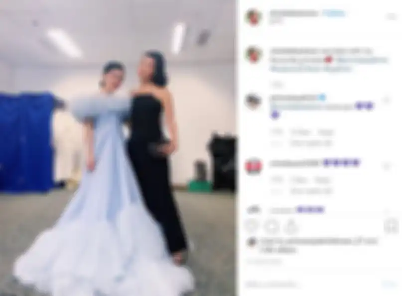 Syahrini dikunjungi Christie Hartono