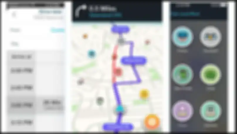 Ilustrasi penggunaan Waze