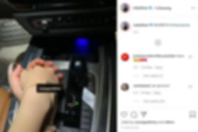 Ungahan Rizky Febian genggam tangan sambil sebut akun Anya Geraldine
