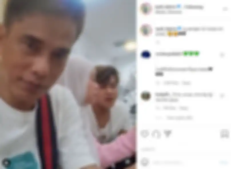 Ayah Lesti Kejora menunjukkan sikap manja dan cemburunya kepada sang anak di hadapan Rizky Billar.