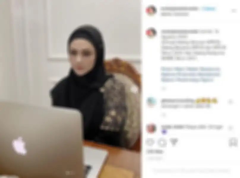 Penampilan Mulan Jameela saat Sidang Tahunan MPR RI, Jumat (14/8/2020).