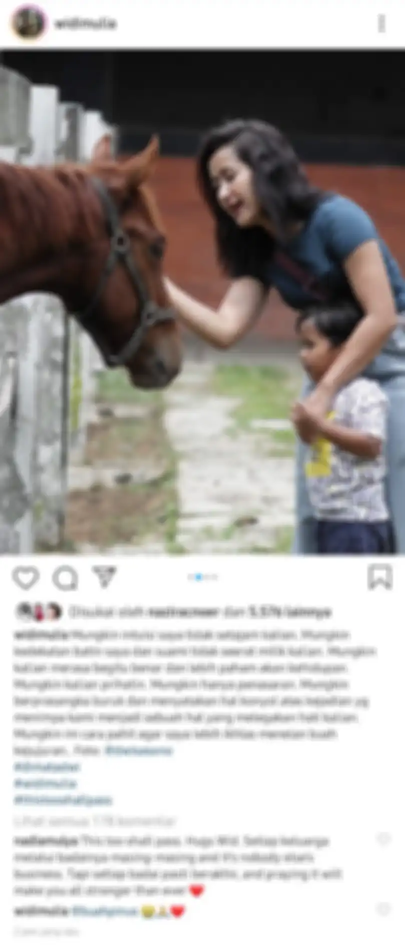 Curahan hati Widi Mulia 