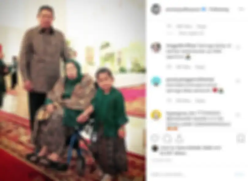 Unggahan Instagram Annisa Pohan