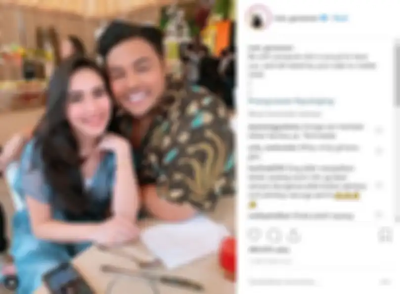 Foto kebersamaan Ayu Ting Ting dan Ivan Gunawan yang dikomentari Wirang Birawa