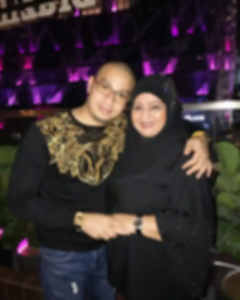 Bubu bersama ibu tercinta