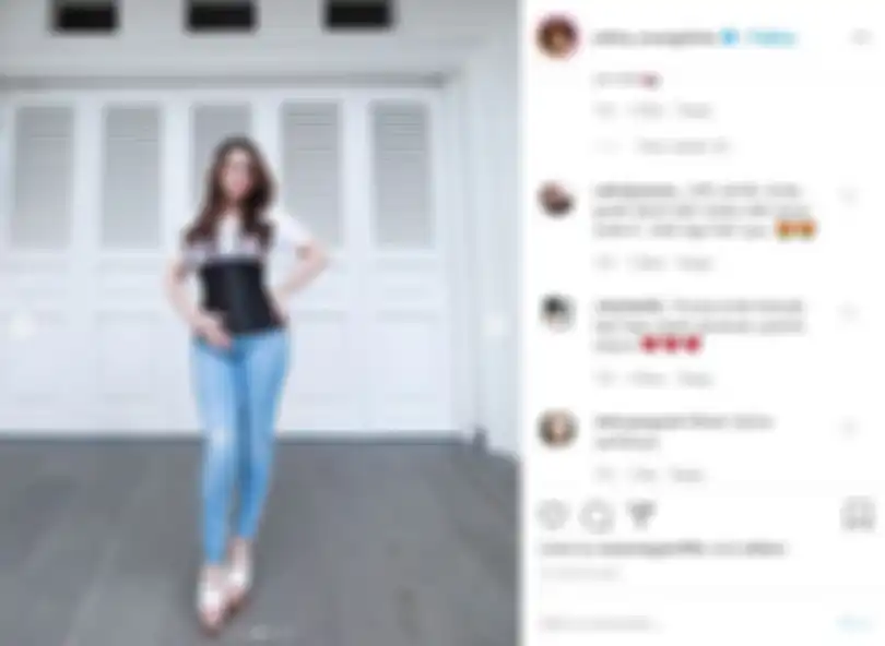 Komentar netizen yang memuji tubuh ideal Celine Evangelista