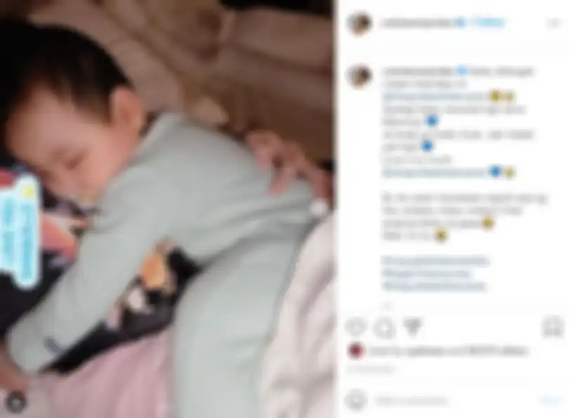 Cut Meyriska mendadak galau lihat pertumbuhan anaknya.