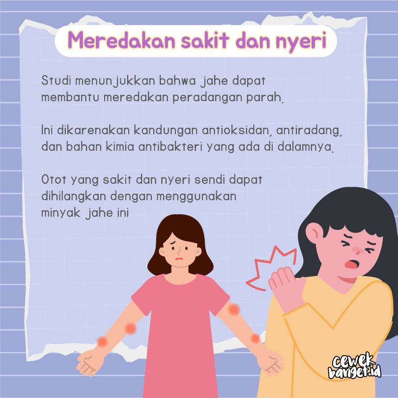 Meredakan sakit dan nyeri