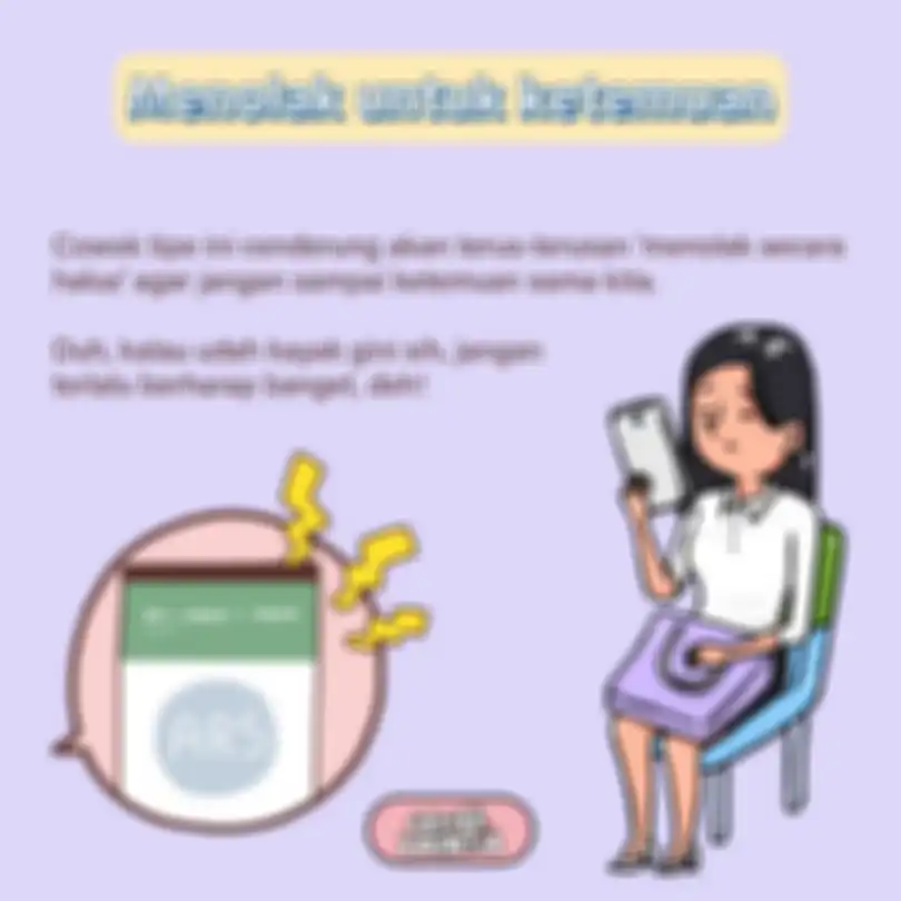 Cowok ghosting menolak untuk ketemuan