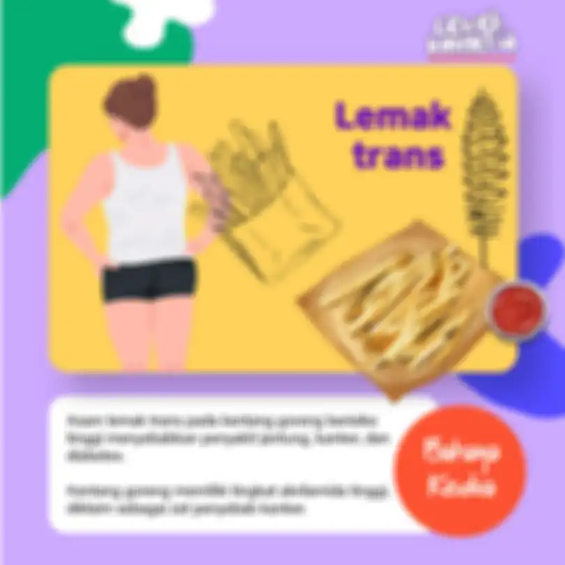 Lemak trans kentang goreng