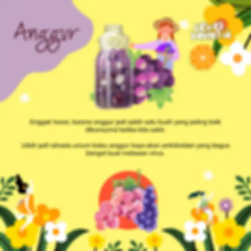 Khasiat Buah Anggur untuk Orang yang Sedang Sakit