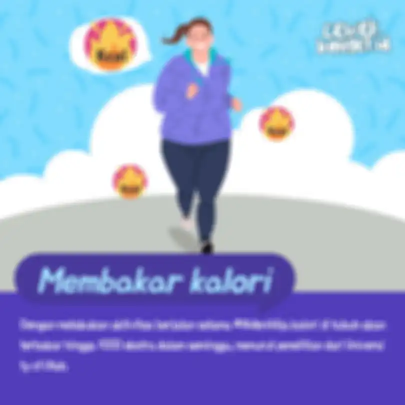 Berjalan kaki bisa membakar kalori