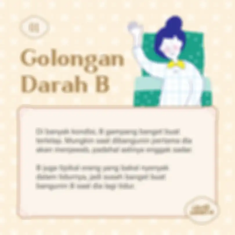 Golongan darah B