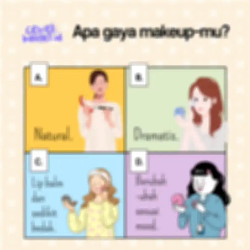 Apa gaya makeup-mu