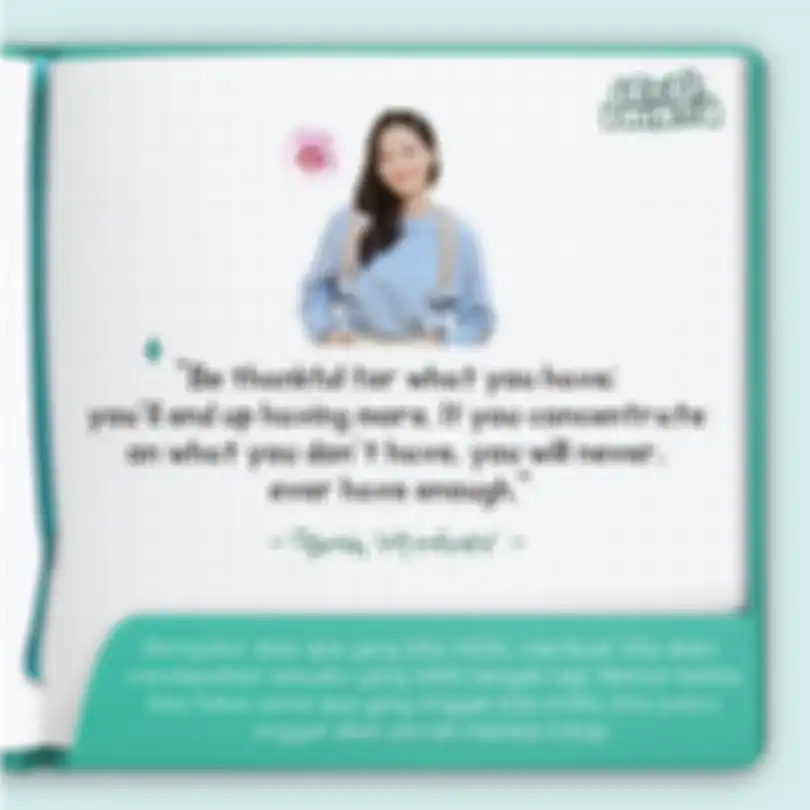 Quotes tentang bersyukur Oprah Winfrey