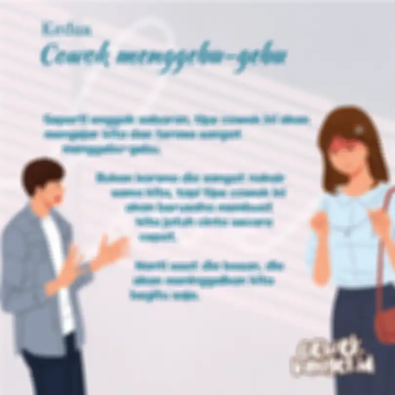 Cowok yang menggebu-gebu