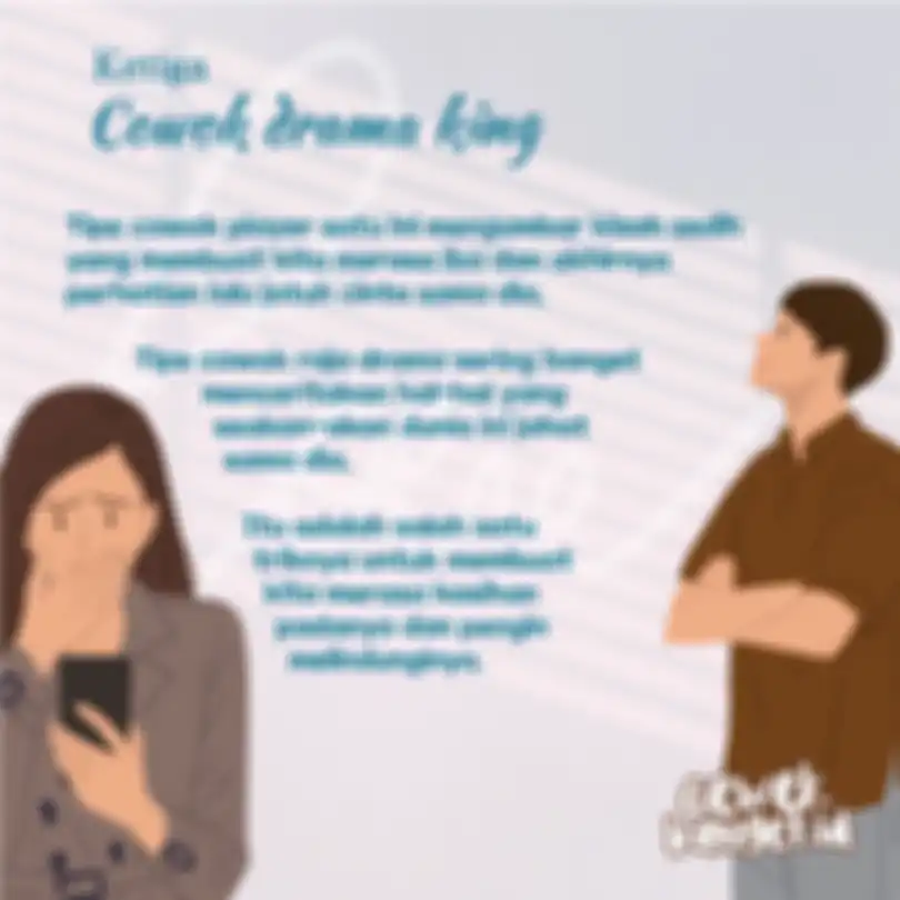 Cowok drama king