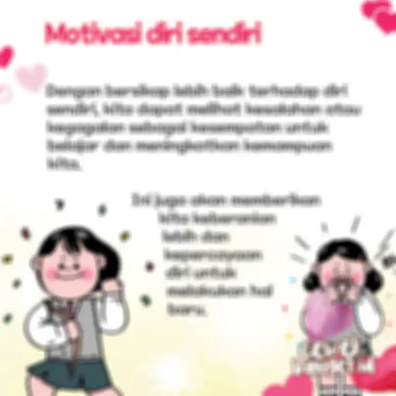 Motivasi Diri Sendiri