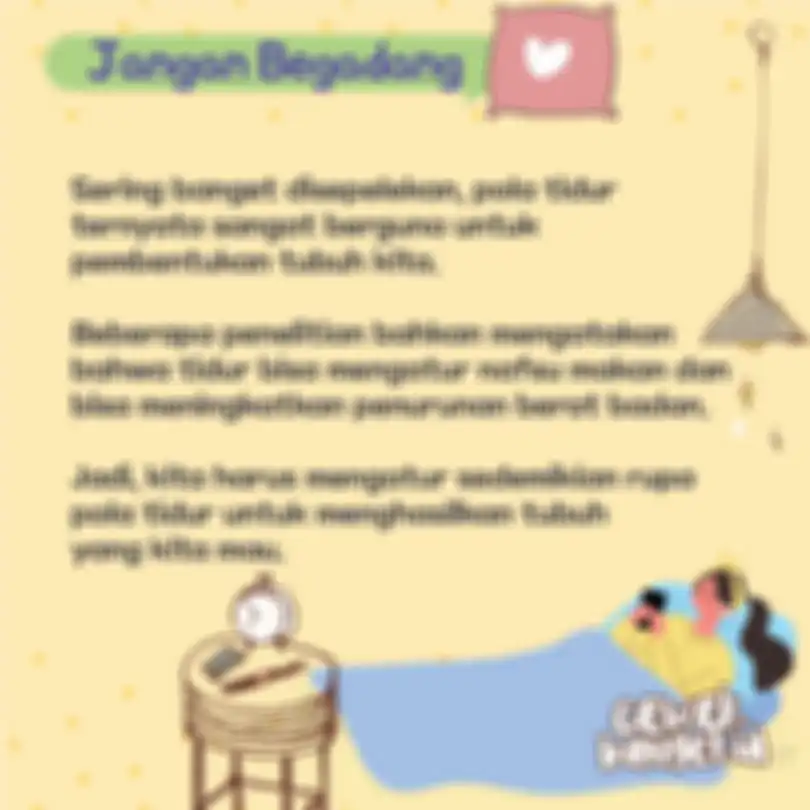 Jangan Begadang