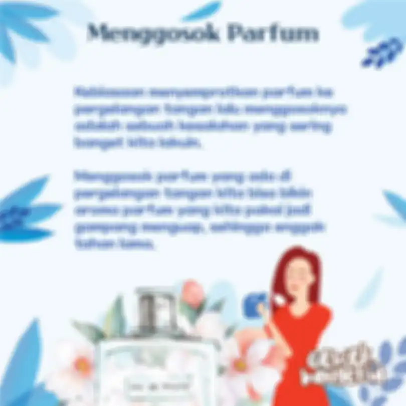 Menggosok Parfum