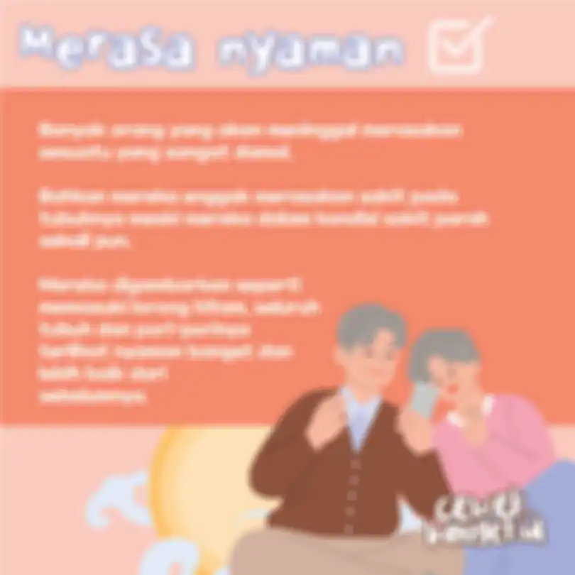 Merasa Nyaman