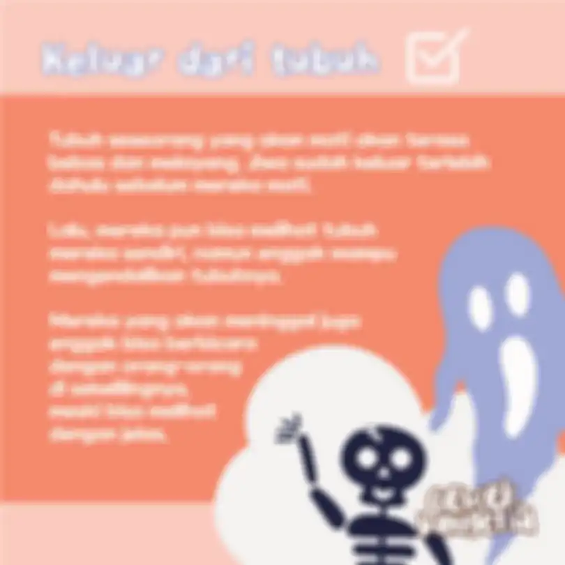 Keluar dari Tubuh
