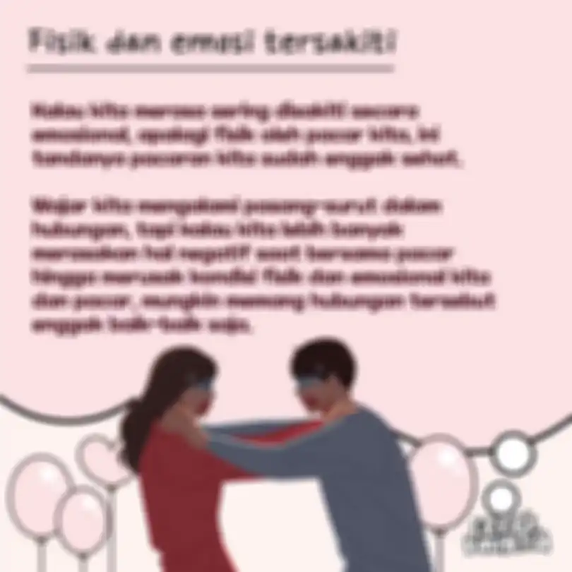 Fisik dan Emosi Tersakiti