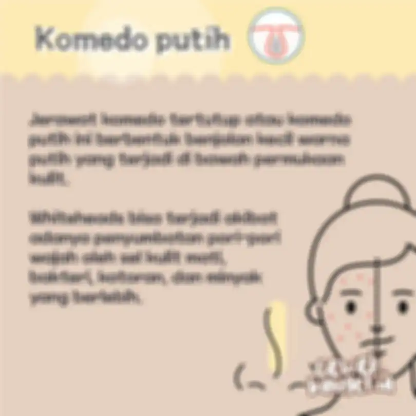 Komedo Putih
