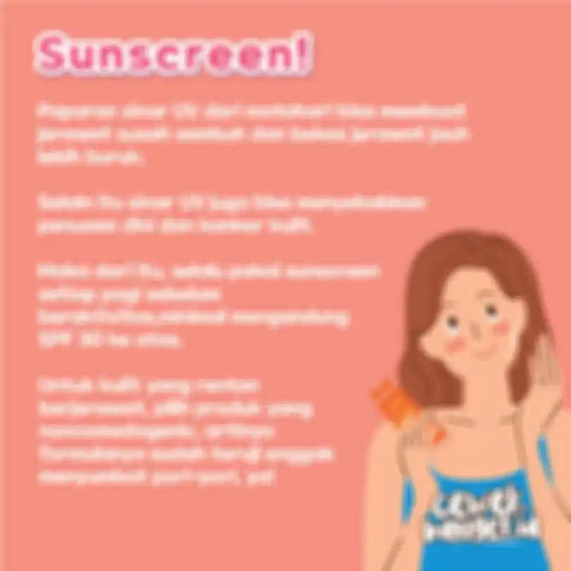 Sunscreen!