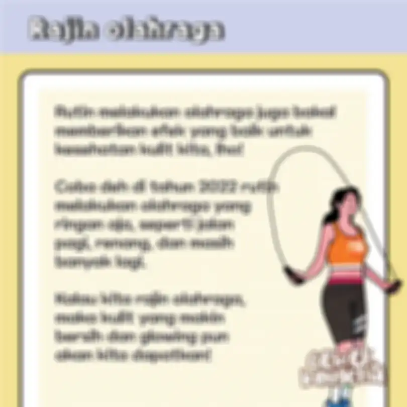 Rajin Olahraga