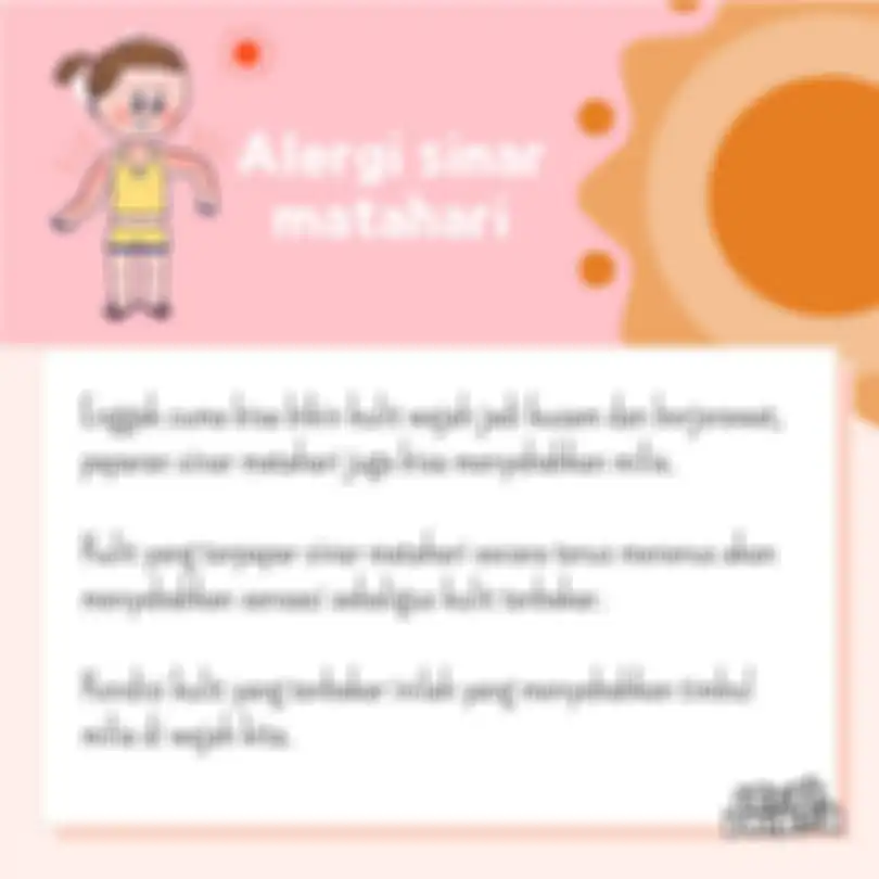 Alergi sinar matahari