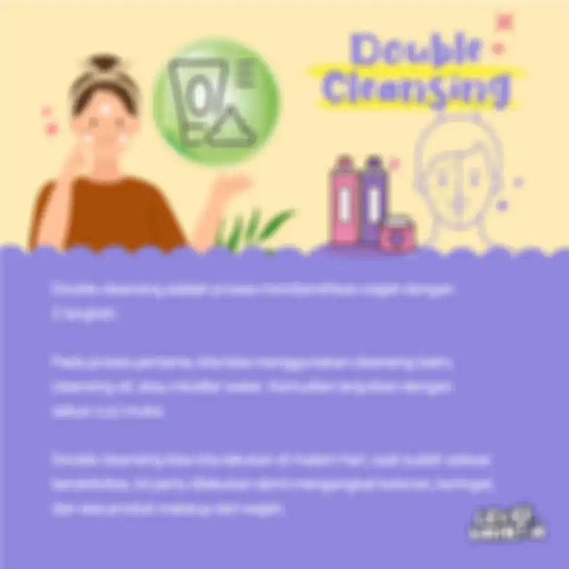 Double Celansing
