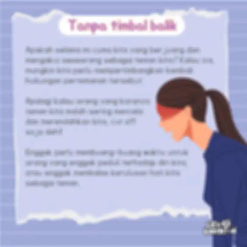 Tanpa timbal balik