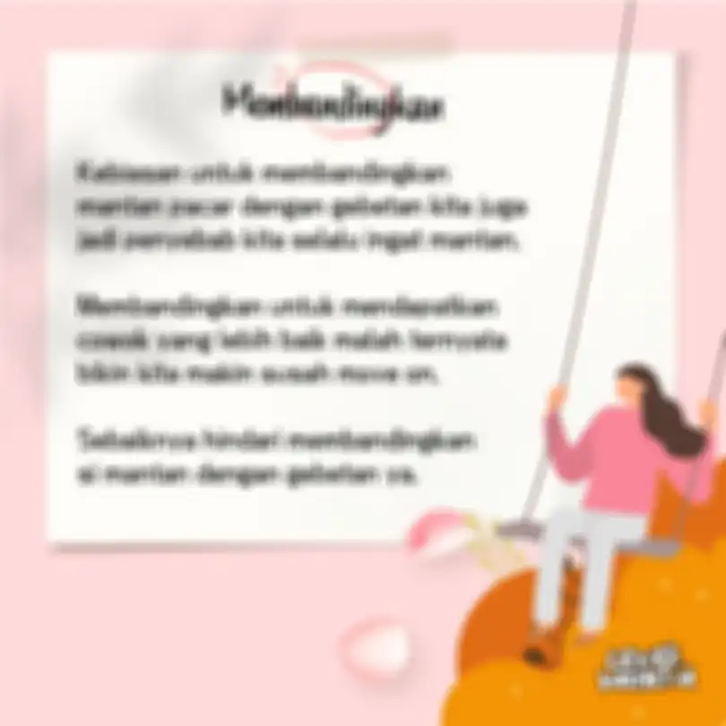 Membandingkan mantan