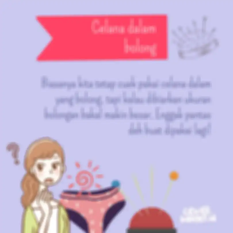 Celana dalam bolong