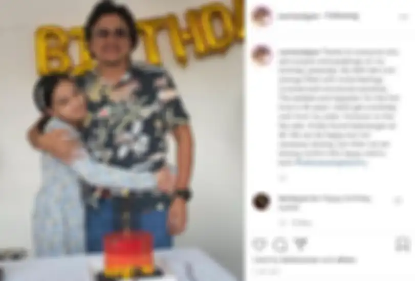 Engku Emran rayakan ulang tahun ke-46 bersama putri cantiknya Engku Aleesya