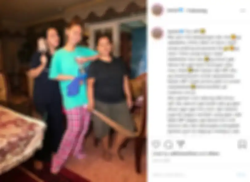 Inul Daratista dan para Asistennya