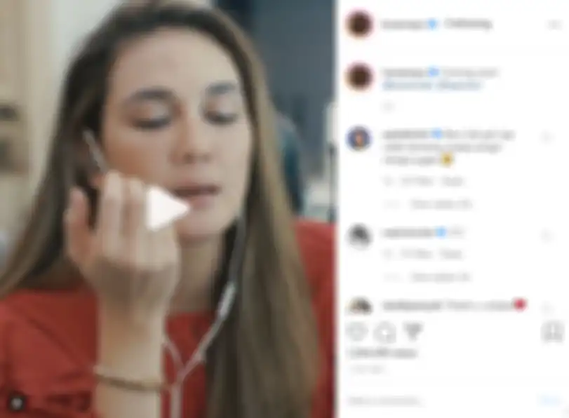 Unggahan Luna Maya menangis